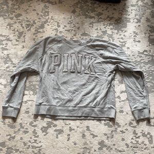 PINK Pullover Crewneck Long Sleeve